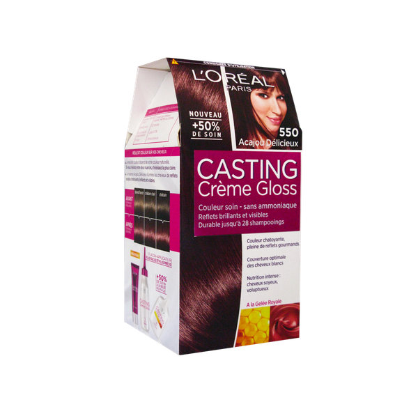  کیت رنگ مو لورآل شماره ۵۵۰ سری کستینگ