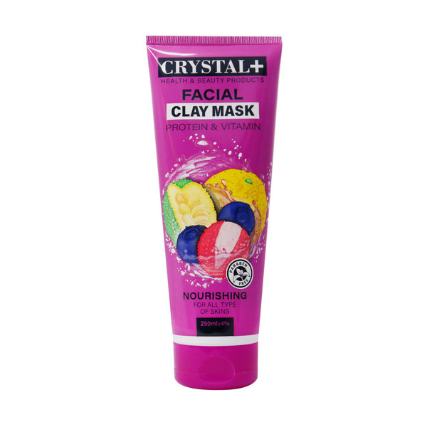  ماسک صورت تغذیه کننده کریستال پلاس مناسب انواع پوست 250 میلی لیتر