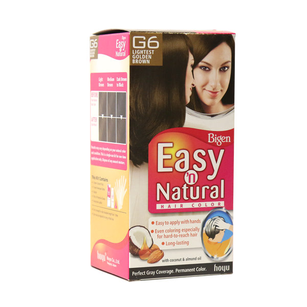  کیت رنگ مو بیگن شماره G6 سری ایزی نچرال