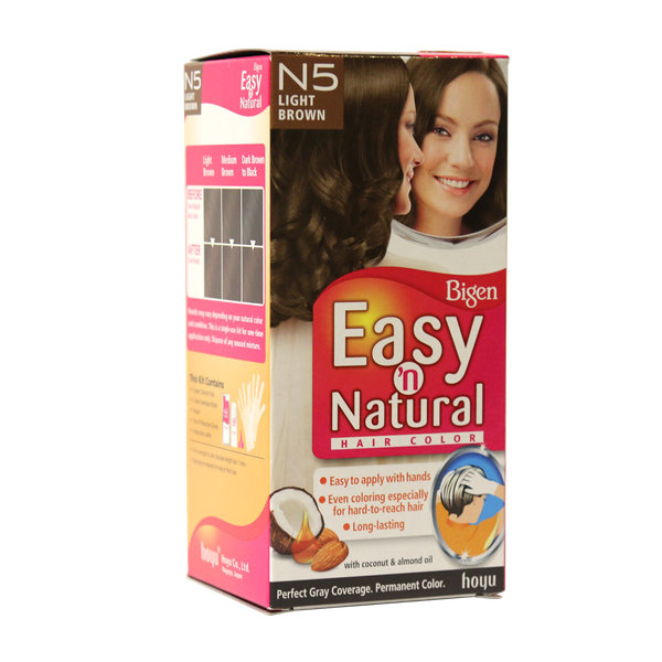  کیت رنگ مو بیگن شماره N5 سری ایزی نچرال