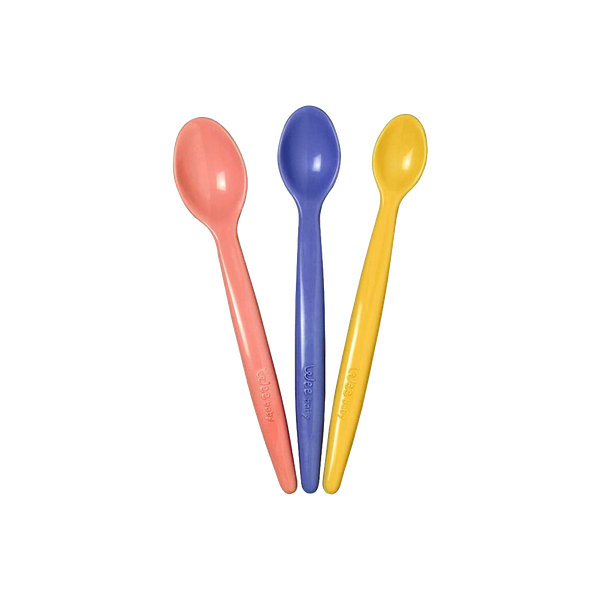  قاشق سه تایی سیلیکونی وی بیبی کد ۱۲۳