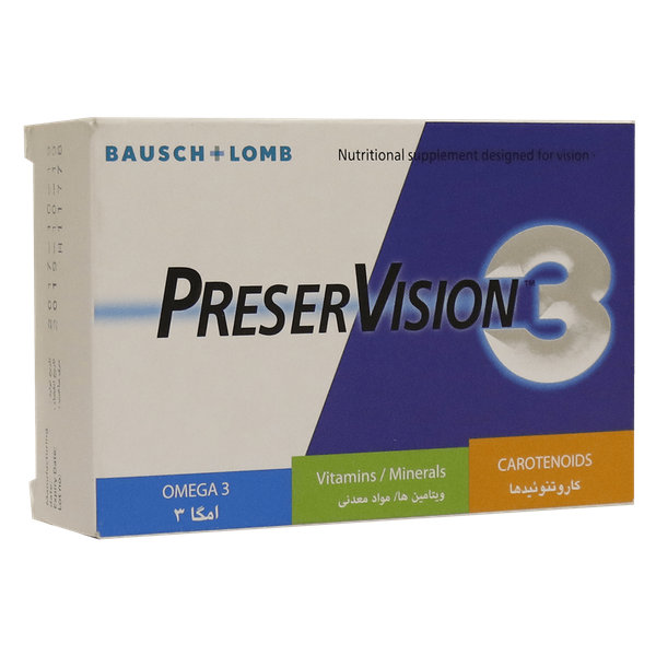  کپسول پرزرویژن ۳ بوش اند لومب 60 عددی