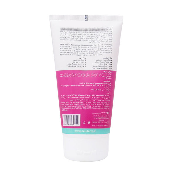  ژل بهداشتی بانوان فمین تایم نئودرم 150 میلی لیتر