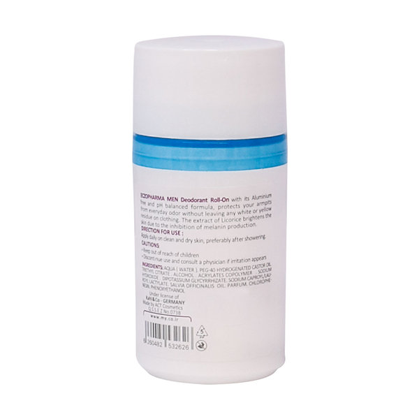  مام رول ضد تعریق فاقد آلومینیوم مردانه اگزوفارما مای فارما 50 میلی لیتر