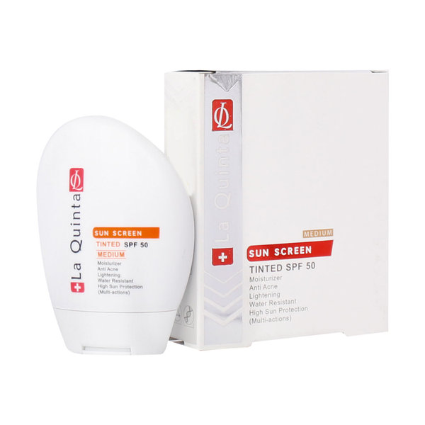  ضد آفتاب رنگی فاقد چربی SPF50 لاکویینتا 50 میلی لیتر