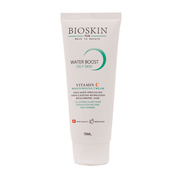  کرم مرطوب کننده و آبرسان پوست چرب بایو اسکین 75 میلی لیتر