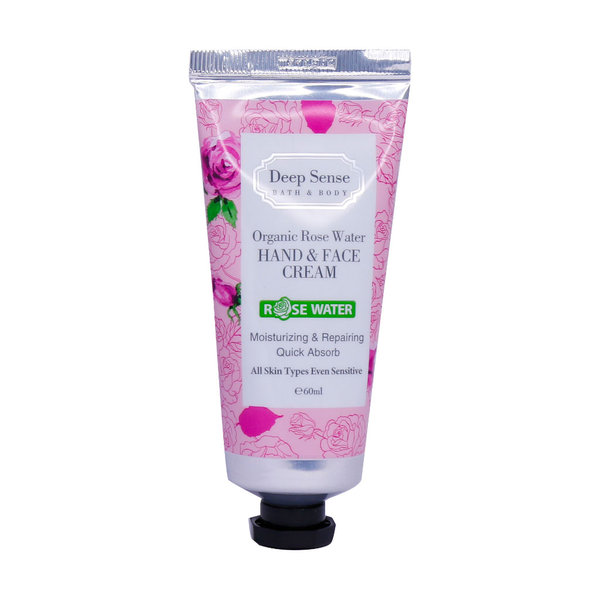  کرم مرطوب کننده دست و صورت گلاب دیپ سنس سی گل 60 میلی لیتر