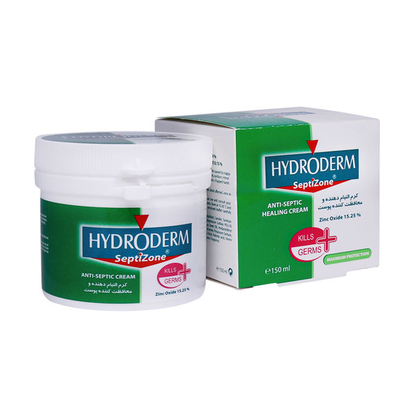  کرم التیام دهنده و محافظت کننده پوست سپتی زون هیدرودرم 150 میلی لیتر