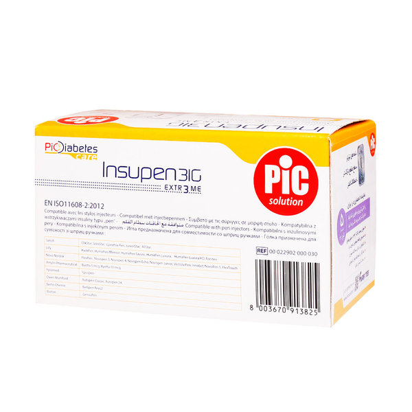  سوزن قلم انسولین 5 میلی متر پیک سلوشن 100 عدد