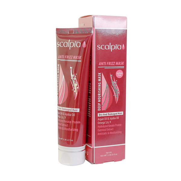  ماسک مو خشک و آسیب دیده بدون نیاز به آبکشی اسکالپیا 100 میلی لیتر