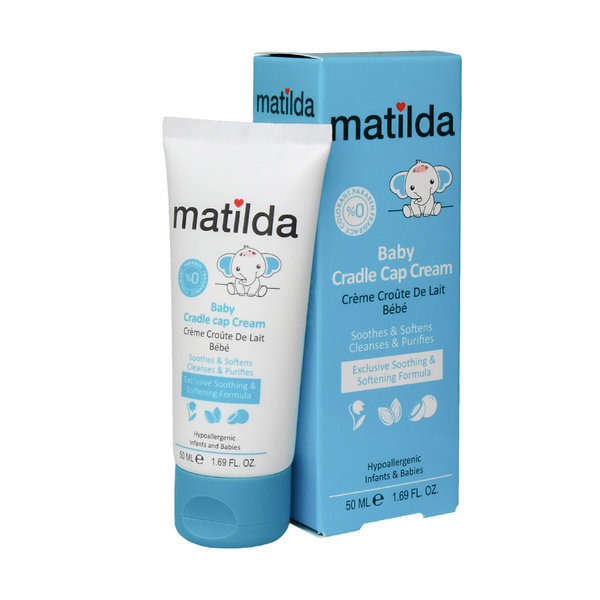  کرم رفع پوسته و چربی کف سر کودک ماتیلدا 50 میلی لیتر