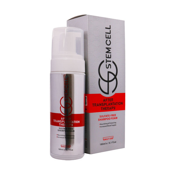  فوم شستشو بعد از کاشت مو استم سل 180 میلی لیتر