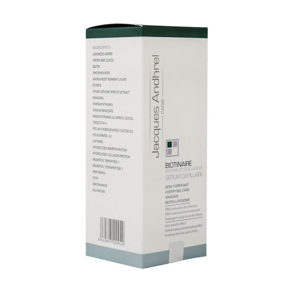  سرم تقویت کننده مو حاوی بیوتین و کلاژن ژاک آندرل پاریس 50 میلی لیتر