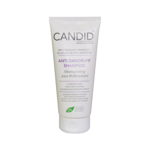  شامپو ضد شوره خشک و ملایم کاندید 200 میلی لیتر
