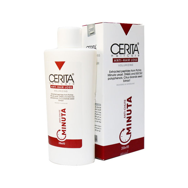  شامپو ضد ریزش مینوتا سریتا مناسب موهای چرب 200 میلی لیتر