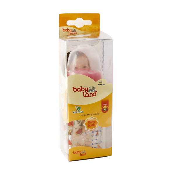  شیشه شیر پیرکس بیبی لند 120 میلی لیتر مناسب نوزادان از بدو تولد تا 6 ماهگی