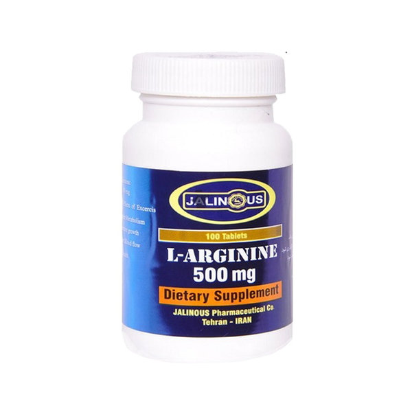  قرص ال آرژنین 500 میلی گرم جالینوس 100 عدد