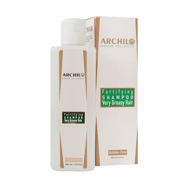  شامپو فاقد سولفات تقویت کننده موهای خیلی چرب آرچیلو 285 میلی لیتر