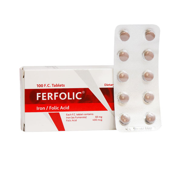  قرص فرفولیک الحاوی 100 عدد