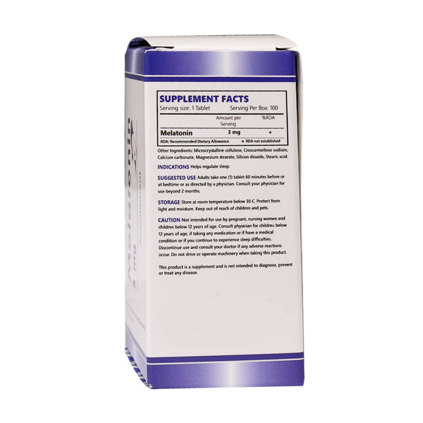  قرص ملاتونین 3 میلی گرم سیمرغ دارو عطار