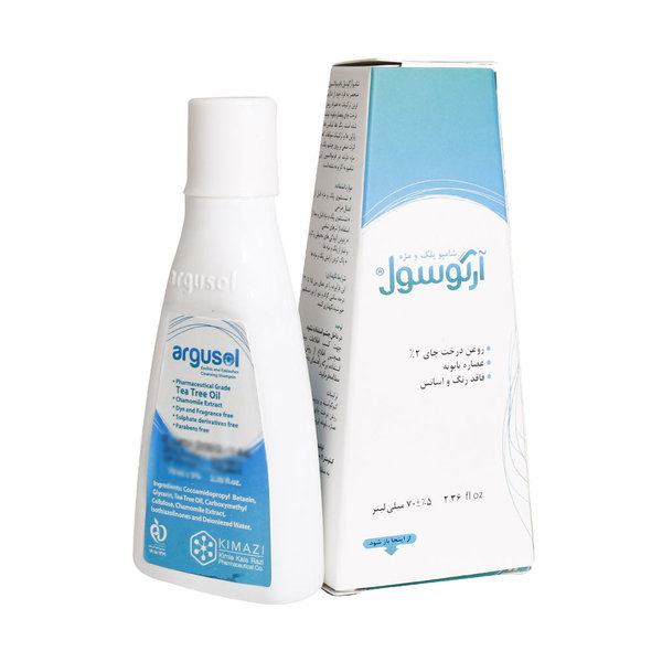  شامپو شستشو پلک و مژه آرگوسول