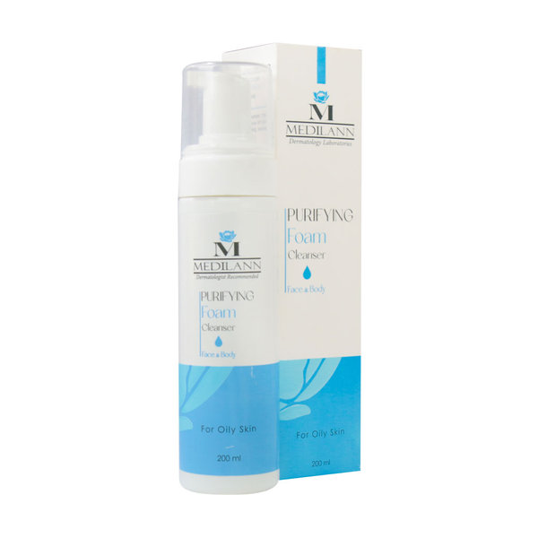  فوم شستشو صورت و بدن مدیلن مناسب پوست چرب 200 میلی لیتر