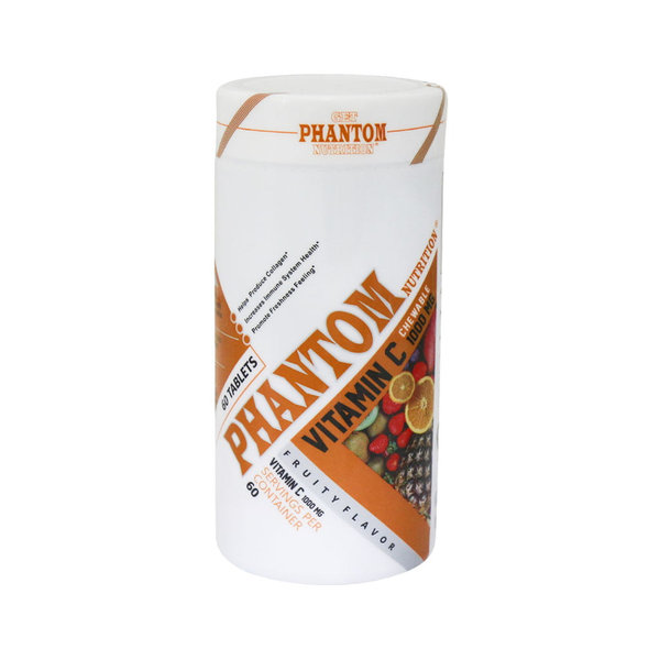  قرص جویدنی ویتامین C میوه ای فانتوم نوتریشن 60 عدد