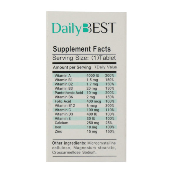 قرص دیلی بست نوتری بست 30 عدد
