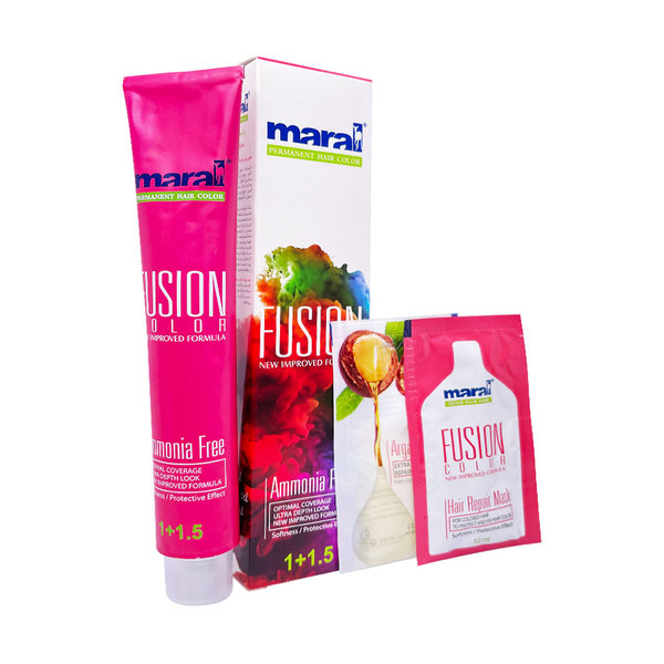  رنگ مو بدون آمونیاک فیوژن کالر مارال سری Luminour Blonde حجم 100 میلی لیتر