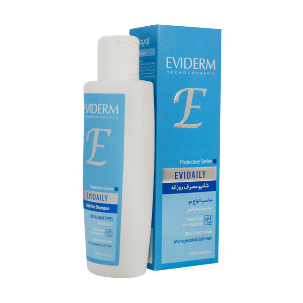  شامپو روزانه اوی دیلی اویدرم مناسب انواع مو 250 میلی لیتر