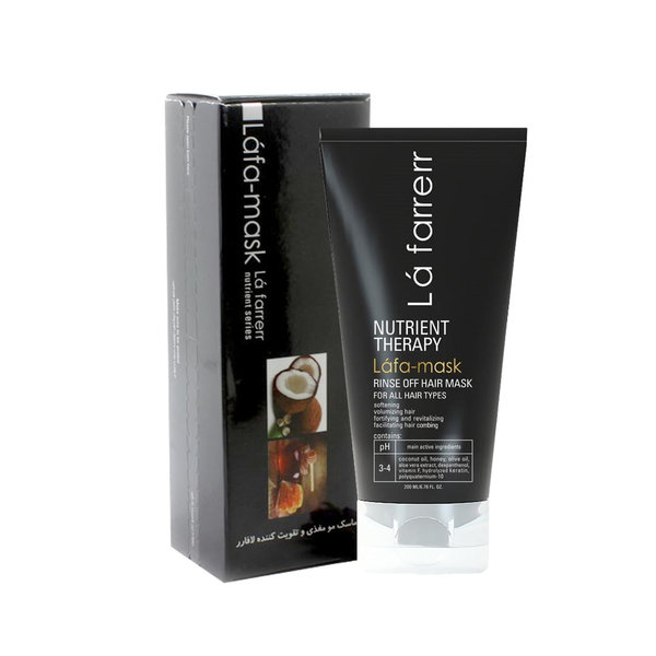  ماسک مو مغذی و تقویت کننده لافارر مخصوص انواع مو 200 میلی لیتر