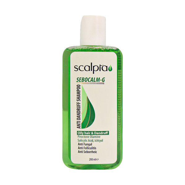  شامپو ضد شوره مناسب موهای چرب اسکالپیا 200 میلی لیتر
