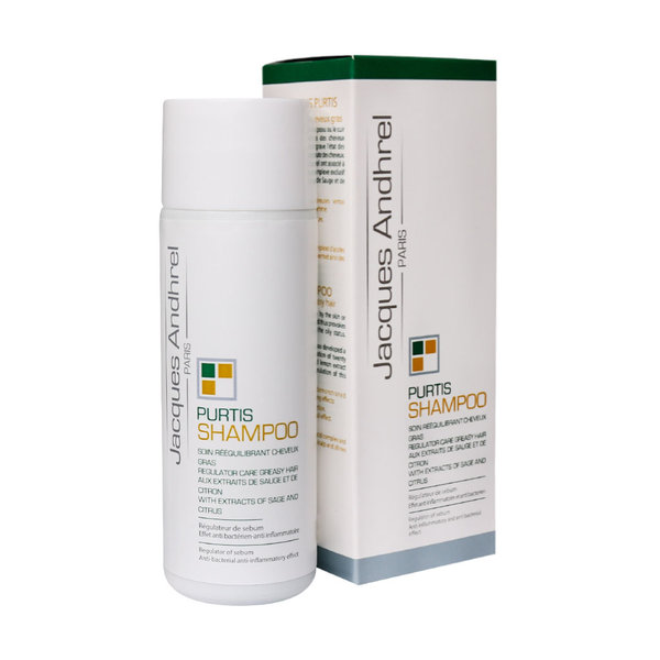  شامپو متعادل کننده موهای چرب ژاک آندرل پاریس ۲۰۰ میلی لیتر