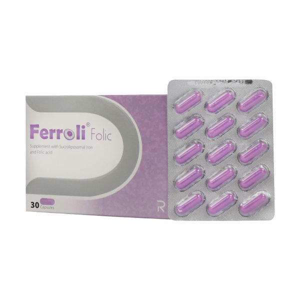  کپسول فرولی فولیک رستاژن 30 عدد