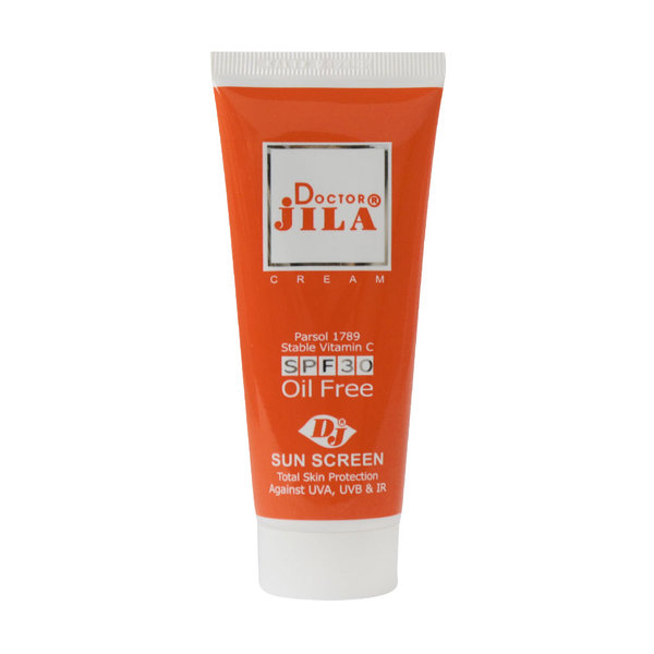  کرم ضد آفتاب فاقد چربی دکتر ژیلا SPF30 حجم ۶۵ گرم