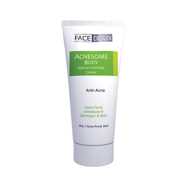  کرم ضد جوش آکنه زوم بدن فیس دوکس مناسب پوست های چرب و جوش دار ۷۵ میلی لیتر