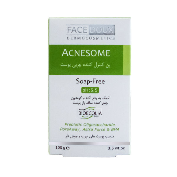  پن کنترل کننده چربی آکنه زوم فیس دوکس مناسب پوست های چرب و دارای آکنه ۱۰۰ گرم