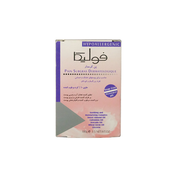  پن کرم دار فولیکا مناسب پوست های خشک و حساس ۱۰۰ گرم