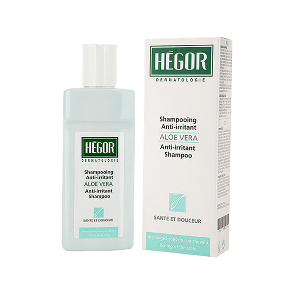  شامپو تسکین دهنده و ضد خارش آلوئه ورا هگور ۱۵۰ میلی لیتر