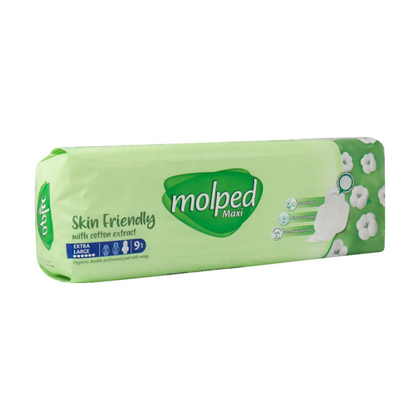  نوار بهداشتی ضخیم خیلی بزرگ مولپد مناسب استفاده در شب 9 عدد