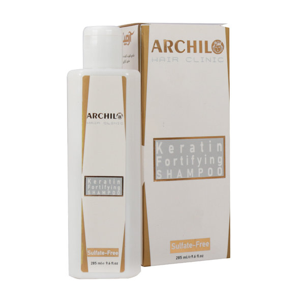  شامپو فاقد سولفات تقویت کننده حاوی کراتین آرچیلو 285 میلی لیتر