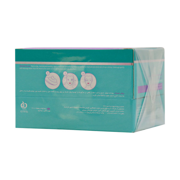  کرم دور چشم قوی بالای 40 سال بایومارین به همراه رولر ماساژ 15 میلی لیتر