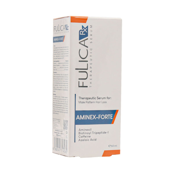  سرم ضد ریزش موی آقایان آمینکس فورت فولیکا آر ایکس 60 میلی لیتر