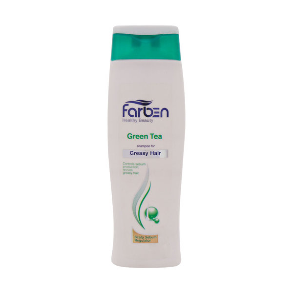  شامپو موهای چرب فاربن حاوی عصاره چای سبز 250 میلی لیتر