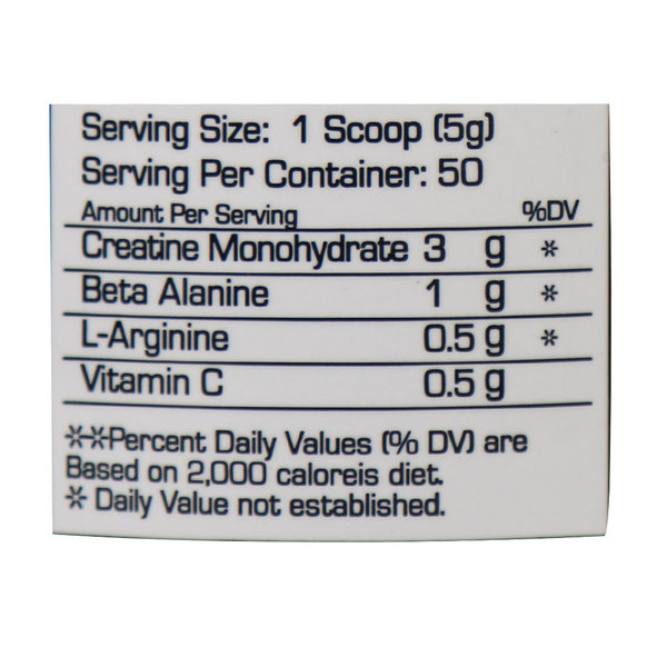  پودر کراتین مونوهیدرات نوتریمد 250 گرم