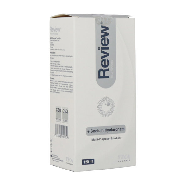  محلول شستشوی لنز چند منظوره ریویو تکا فارمد 120 میلی لیتر