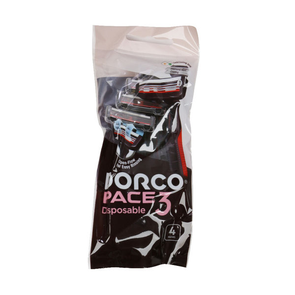  خودتراش سه لبه مردانه دورکو 4 عدد