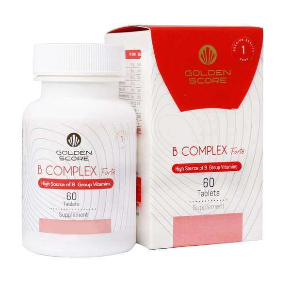  قرص ب کمپلکس فورته گلدن اسکور 60 عدد