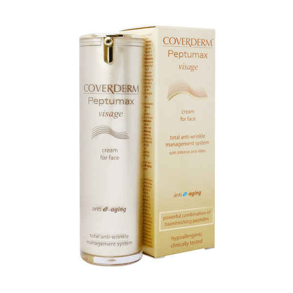  کرم ضد چروک صورت پپتامکس کاوردرم 30 میلی لیتر