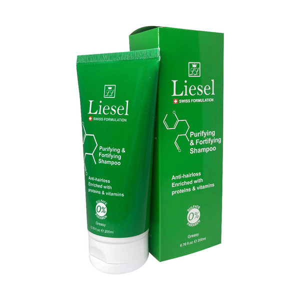  شامپو ضد ریزش و تقویت کننده موهای چرب لایسل 200 میلی لیتر